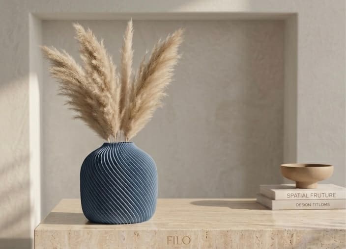 Vase Sphère Filo Home — Vase design, PLA biosourcé